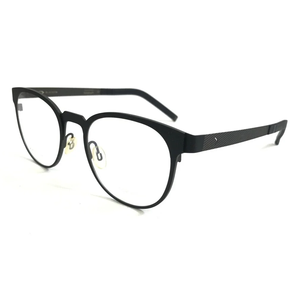 Blackfin Eyeglasses Frames BF743 WATERHOUSE COL.579 Black Full Rim 48-20-145